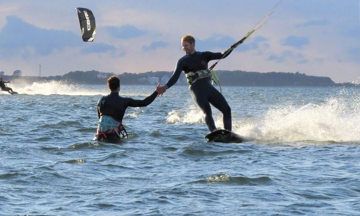 Kiten lernen in Laboe Kiel